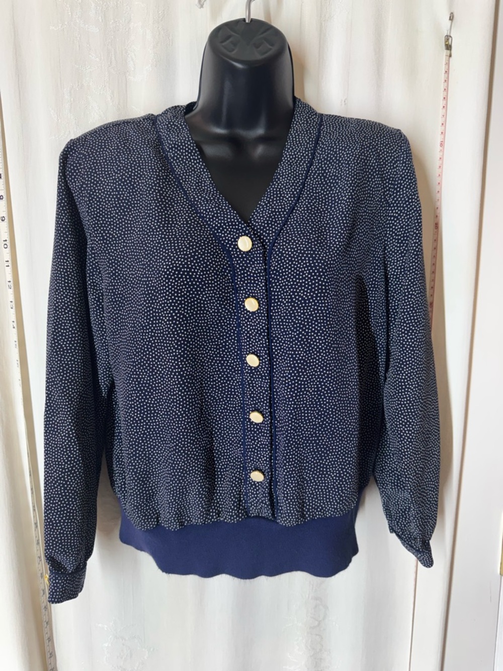 Vintage Andrea Gayle Polka Dot Top